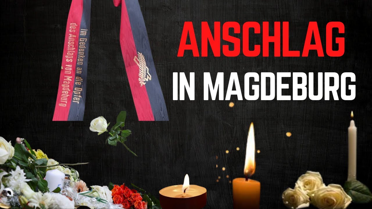 💔Anschlag in Magdeburg🖤 - 🌹 TRAUERLIED🌹 ⚫😢🕯️Die ganze Welt trauert mit Deutschland🕯️