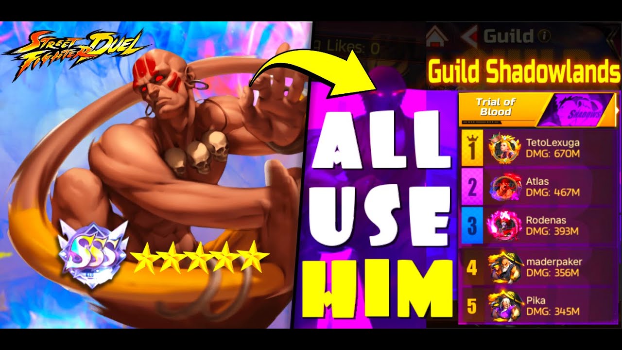 Trial Of Blood How To Top Damage! [F2P] - Street Fighter: Duel