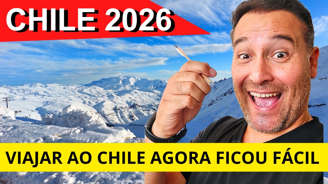 CHILE 2026 ROTEIRO de VIAGEM COMPLETO ATUALIZADO✔️✔️