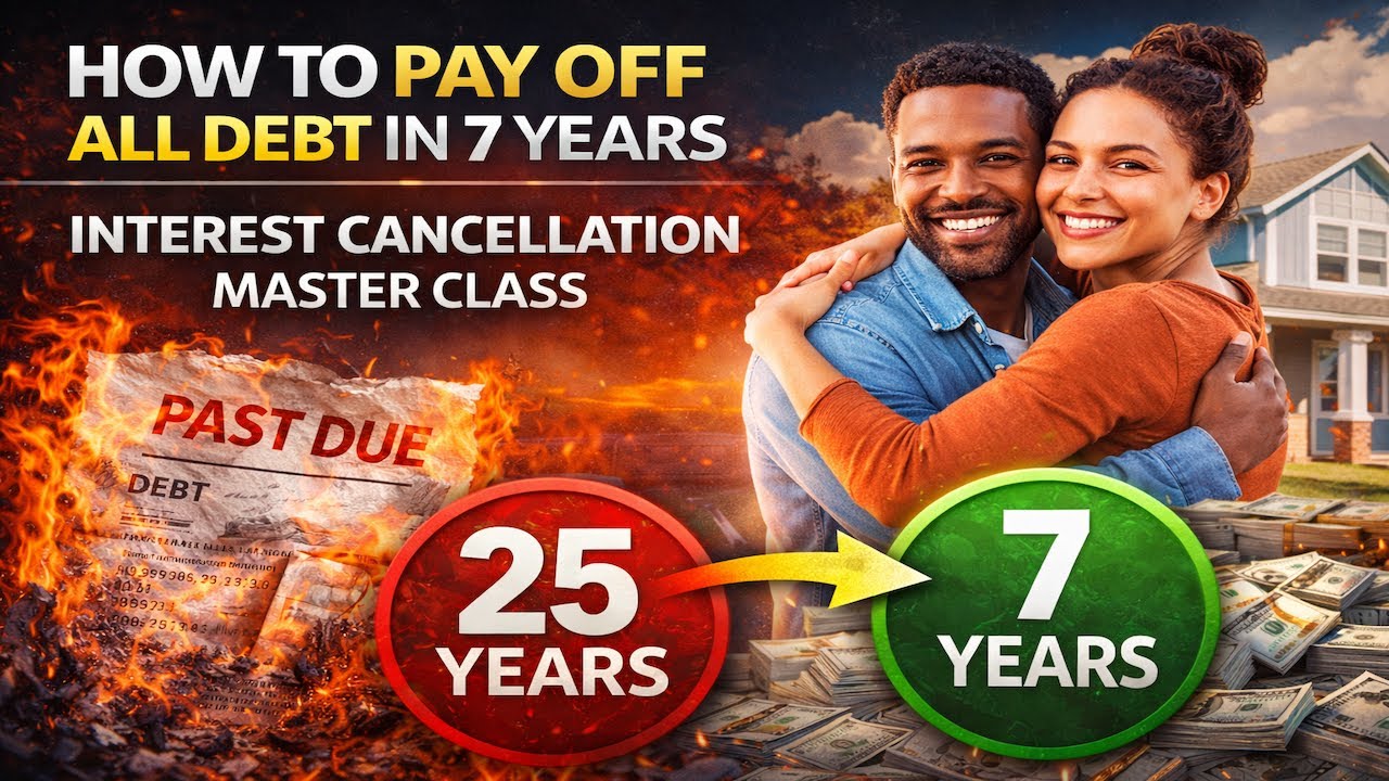HOW TO PAY OFF ALL DEBT IN 7 YEARS | INTEREST CANCELLATION MASTER CLASS