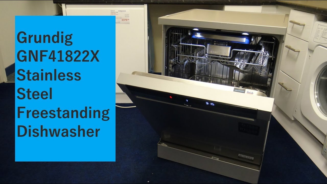 Grundig GNF41822 Stainless Steel Dishwasher