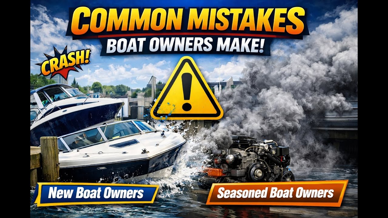 Common mistakes boat owners make : New boat owners : Seasoned boat owners