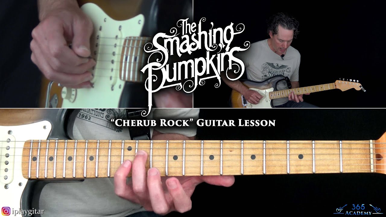 The Smashing Pumpkins — урок игры на гитаре Cherub Rock