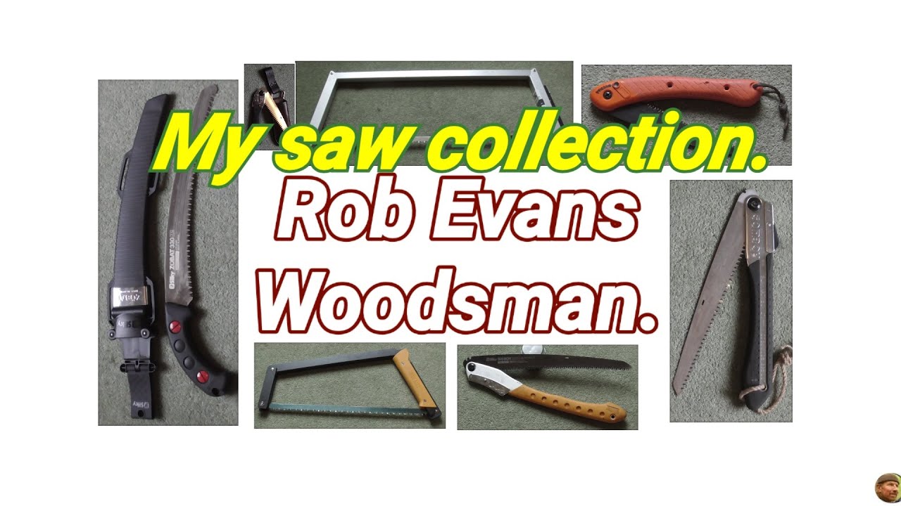 My bushcraft saw collection