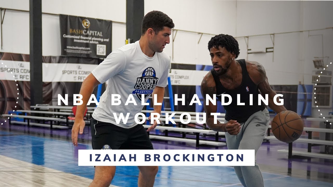 Elite NBA Ball Handling Workout w/ Izaiah Brockington -  Dcoop INTENSE NBA Handle workout