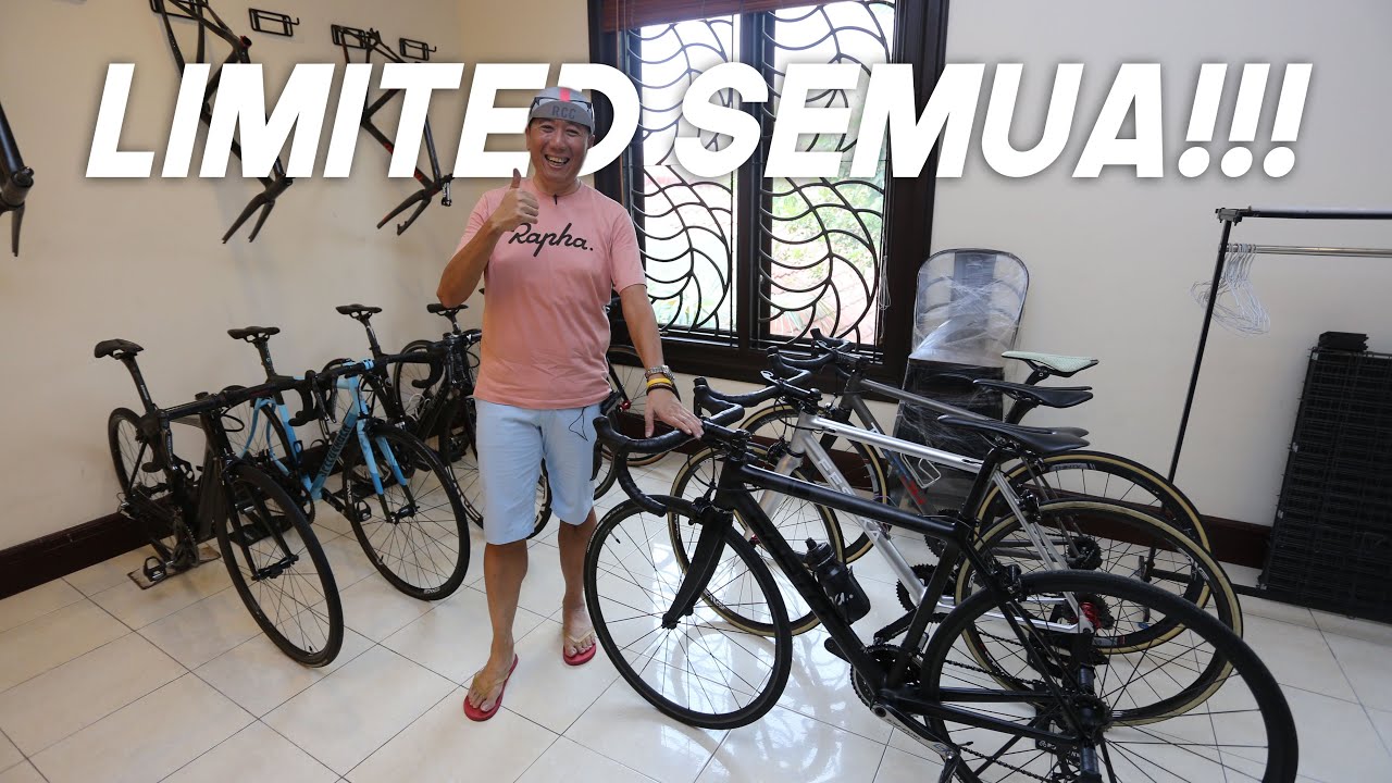 GEREBEK RUMAH PENGUSAHA SUKSES, KOLEKSI SEPEDA CUSTOM HARGANYA SELANGIT‼️