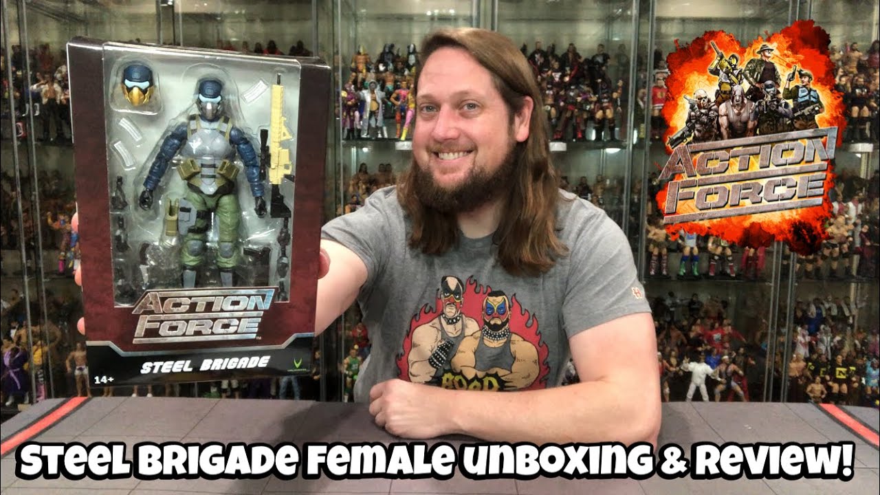 Steel Brigade Female Valaverse Action Force Unboxing & Review!