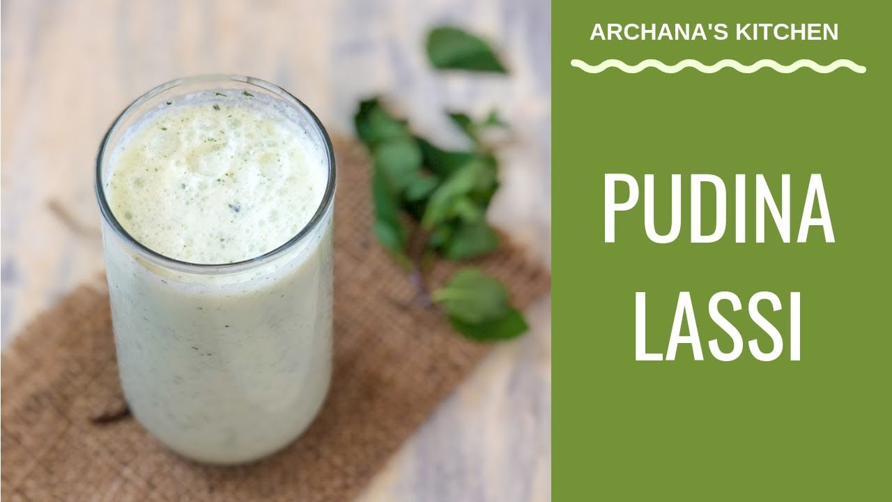 Pudina Lassi Recipe | Summer Drinks | Healthy Butter Milk North Indian Recipes by Archana's Kitchen