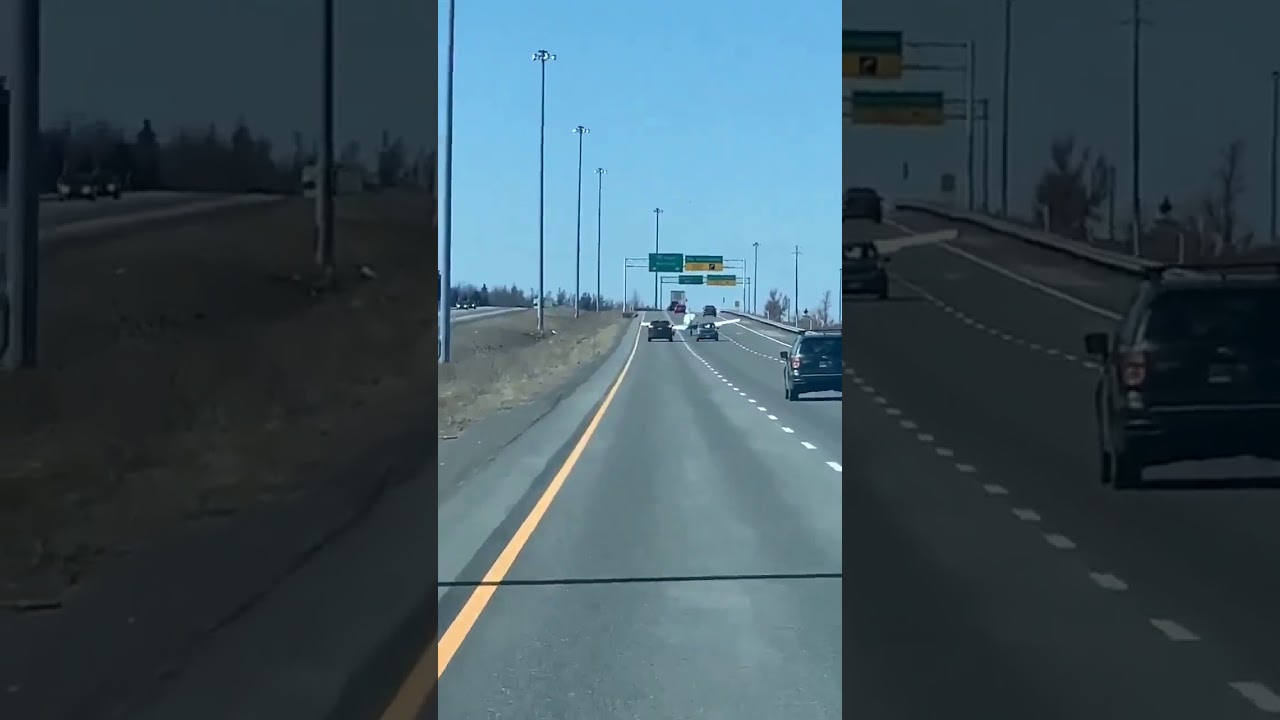 Atterrissage d'un avion sur l'autoroute 40 &agrave; Qu&eacute;bec - Jodia - L'info quotidienne