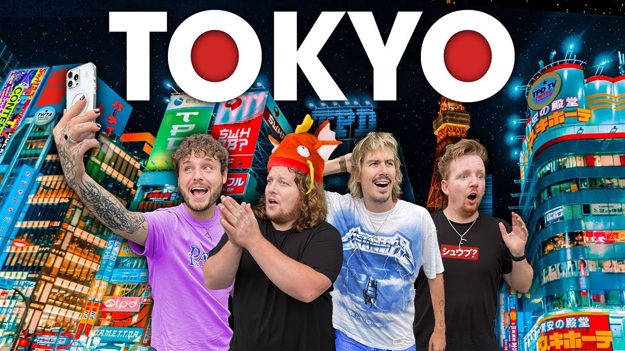 British Lads vs TOKYO | The ultimate Japan travel vlog 🇯🇵