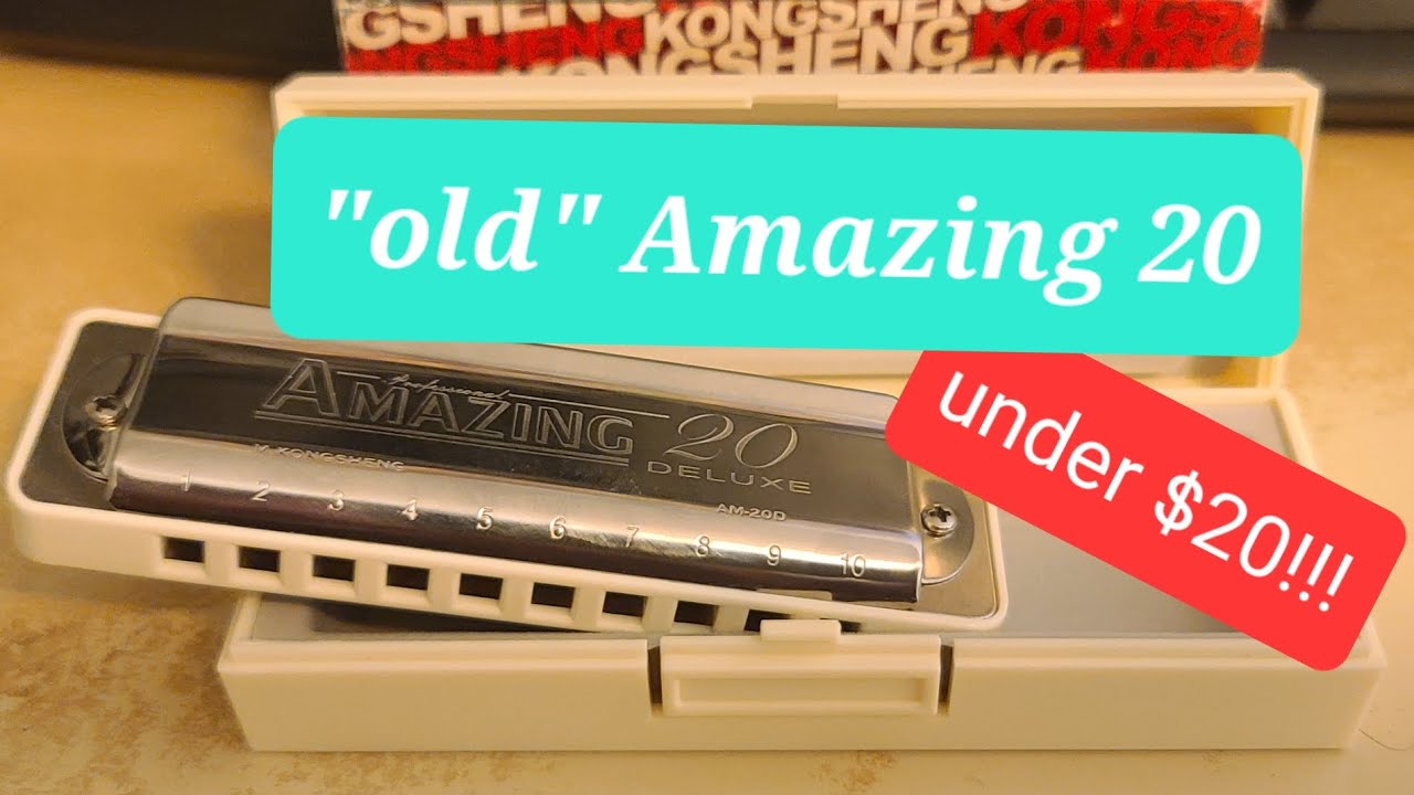 Comparing the old (& new) Kongsheng Amazing 20 to Hohner Special 20 | harmonica unboxing & review