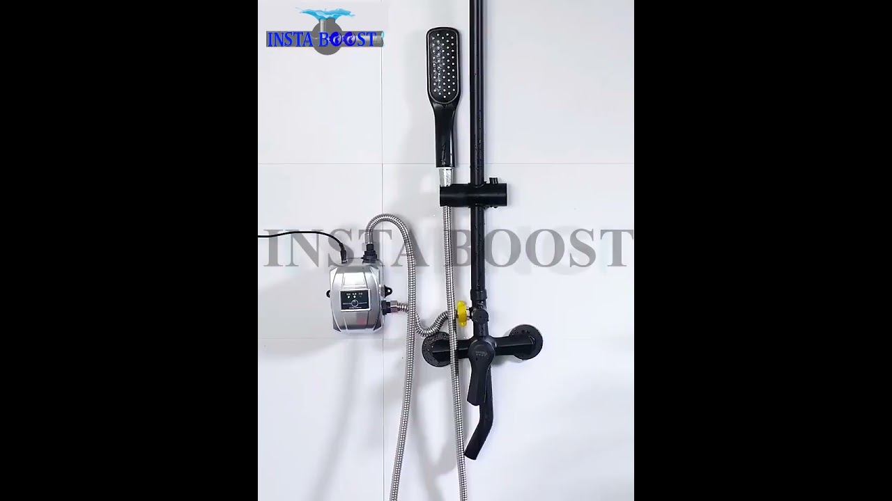 SUPERCHARGED YOUR WATER PRESSURE WITH AQUA BOOST #aquaboost