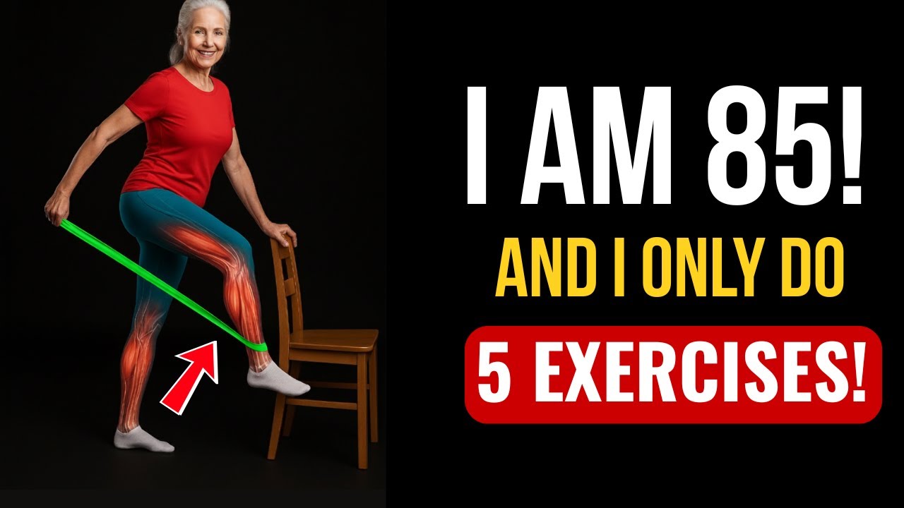 INSTANT RELIEF! 5 Exercises That STOP STAIR CLIMBING KNEE PAIN (Start Today Over 60)