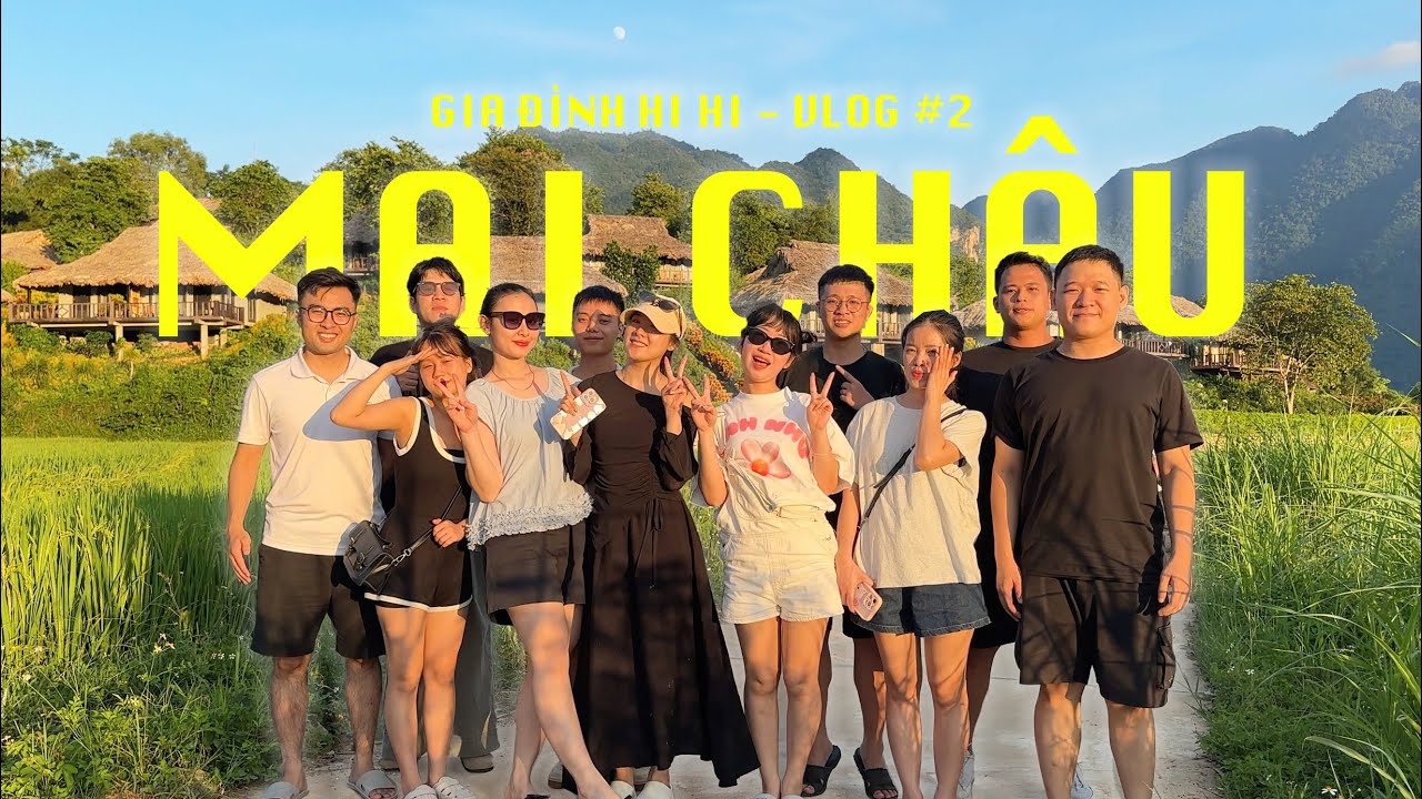 Vlog Mai Châu: Khám phá Bản Lác mùa lúa chín cùng Gia đình Hihi