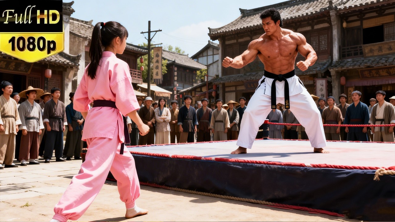惡霸囂張挑釁，不料粉衣少女竟是最強高手，一腳絕殺他！| Kung Fu | 功夫 | 動作片