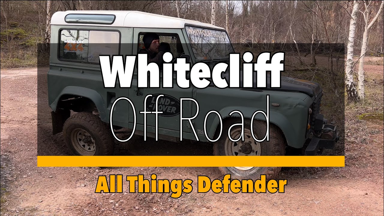 Off reading at Whitecliff in a Defender