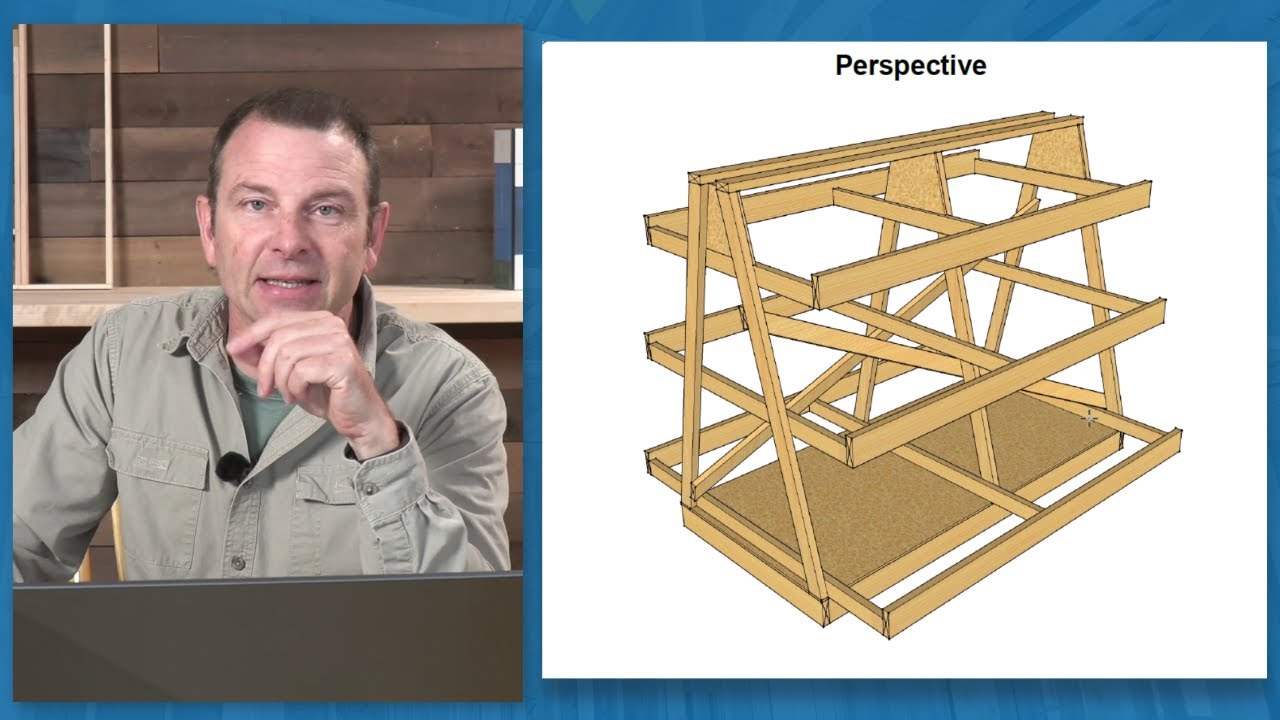 Large Lumber Rack -  TEACH Construction Training Tip - Construction Training Resources