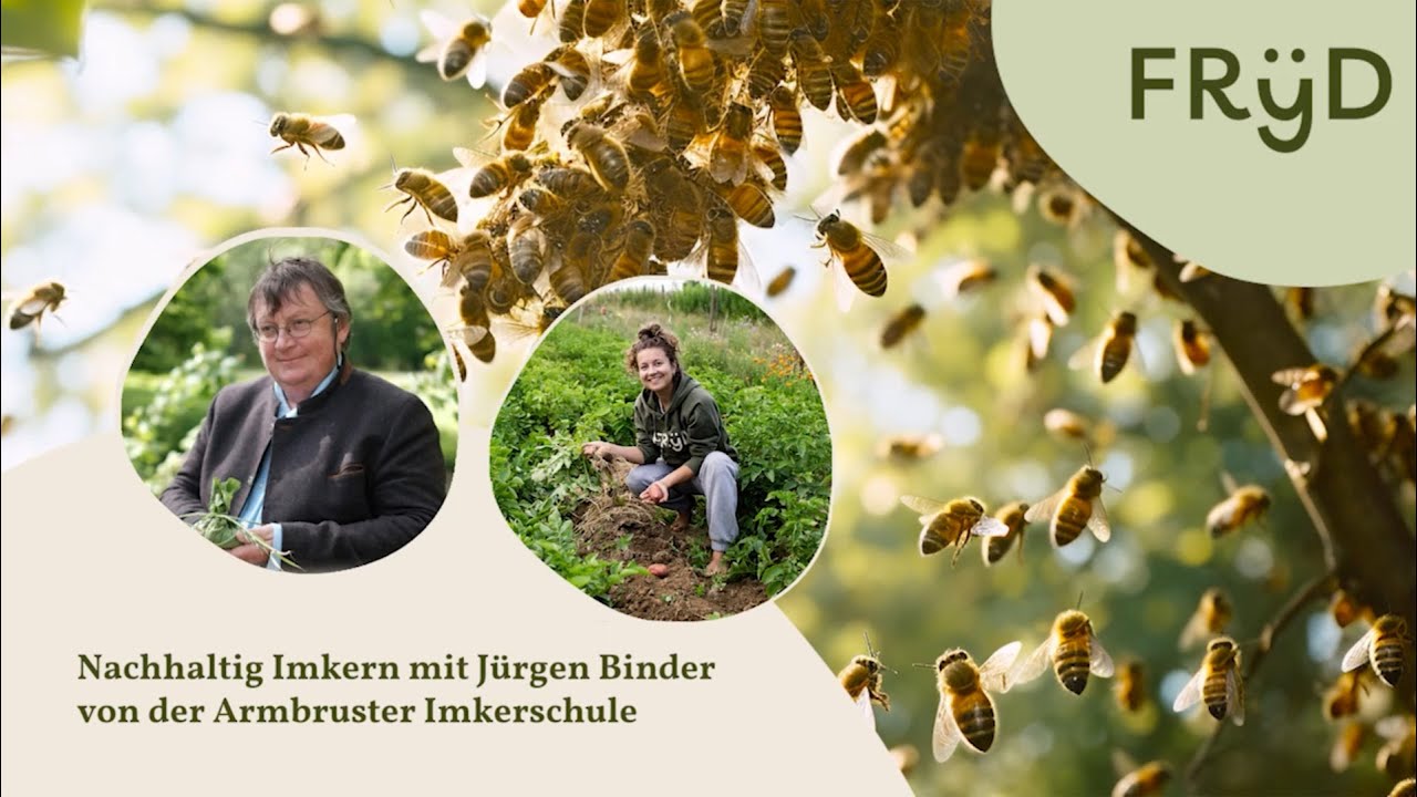 Nachhaltig Imkern mit Jürgen Binder von der Armbruster Imkerschule - Fryd Gartenpodcast