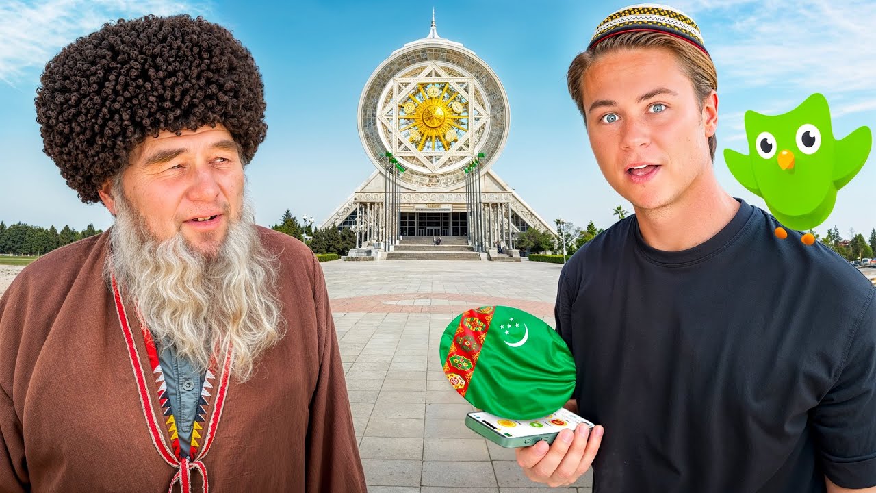 100 Hours on Duolingo: Can I Talk To Strangers? (Turkmenistan)