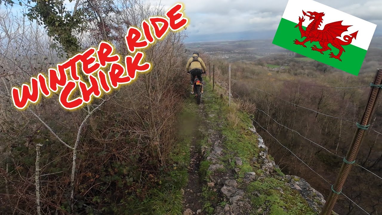 Winter enduro ride from chirk on the gasgas ec300 tbi