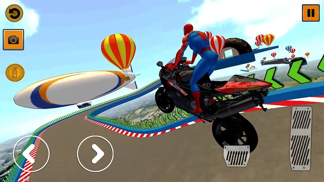 Mega Ramp GT Bike Stunt Racing Simulator - Extreme Motocross Dirt Bike Racer - iPhone Gameplay