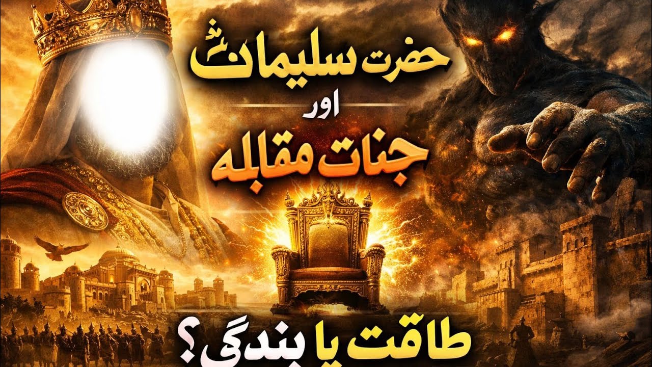 Hazrat Suleman (AS) aur Jin — Taqat, Takht-e-Bilqees aur Bandagi ki Azeem Dastan