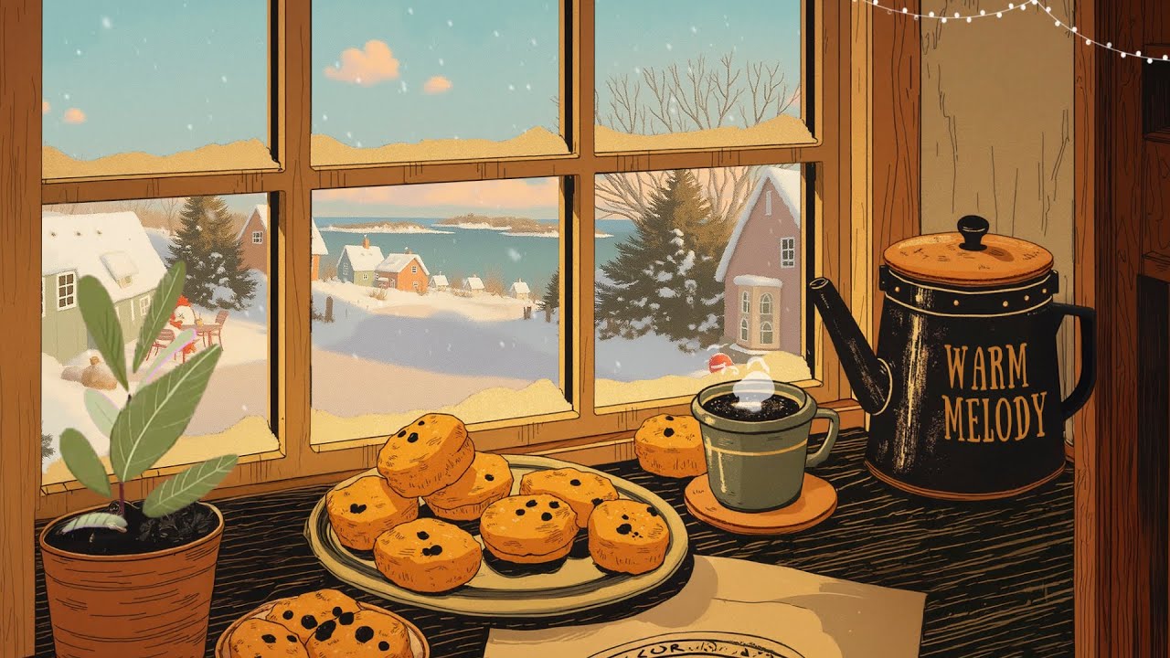 January Afternoon Tea 🍵🎀 lofi music to chill/study to 🪴🎶 days that feel like poetry