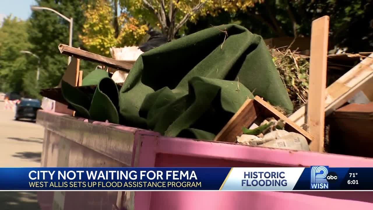 West Allis launches flood relief fund as FEMA aid remains uncertain