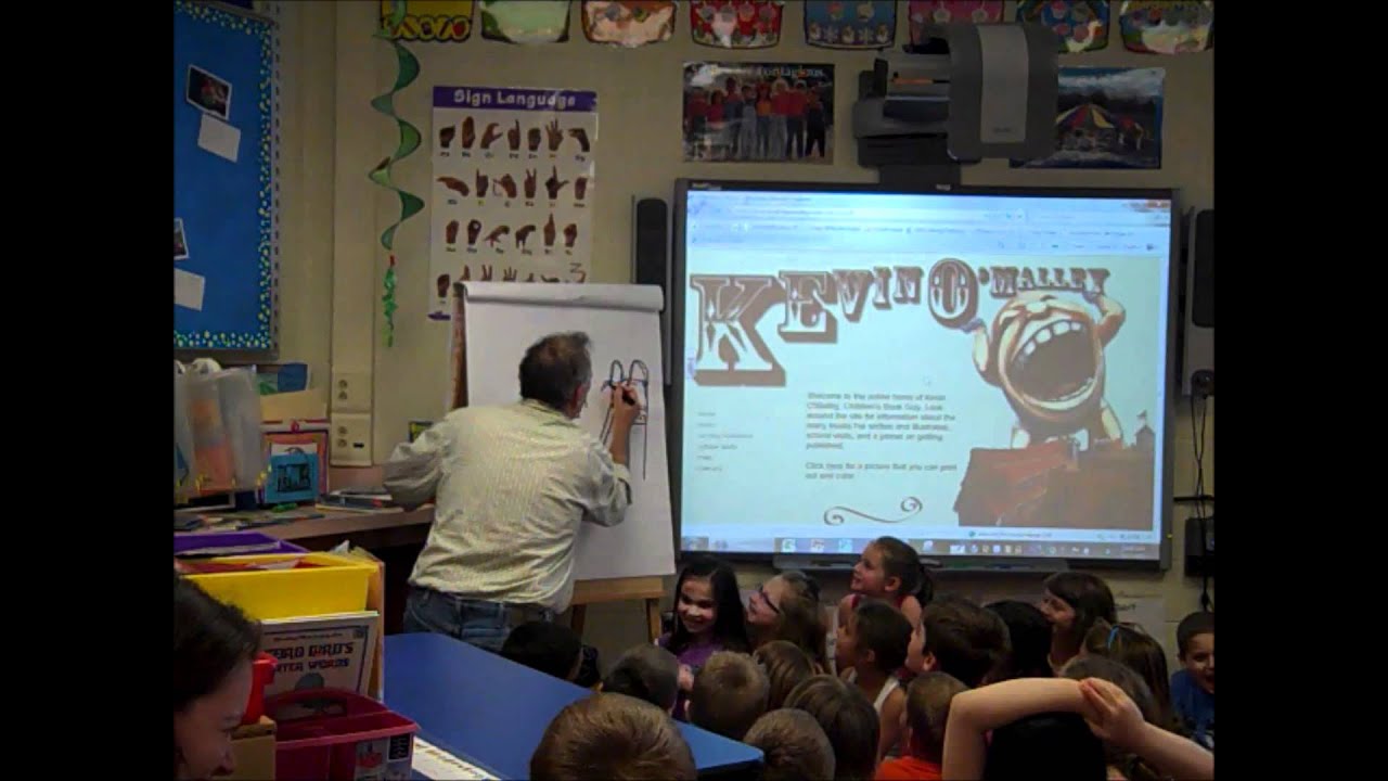 Kevin O'Malley at Harris Hill Elementary