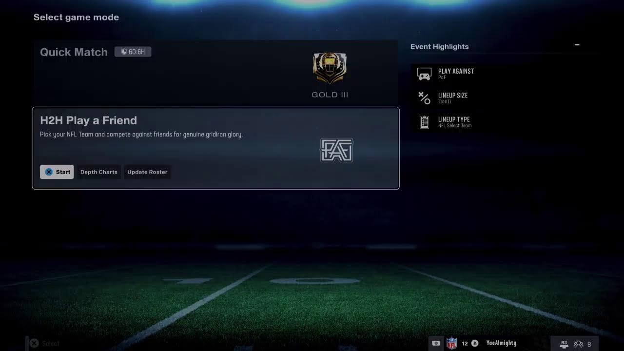 MADDEN NFL 26 BEST GAMER ON YOUTUBE
