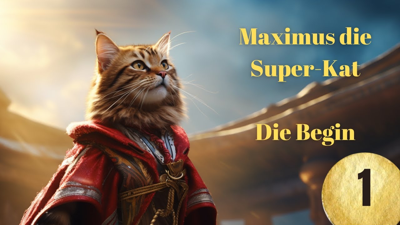 Luisterstorie Maximus die Super-Kat - Storie 1 - Die begin.