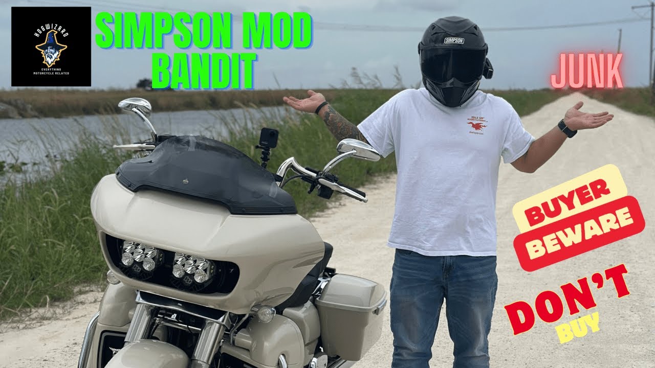 Reasons why you shouldn&rsquo;t buy this Helmet!!! Simpson Mod Bandit Review !!!