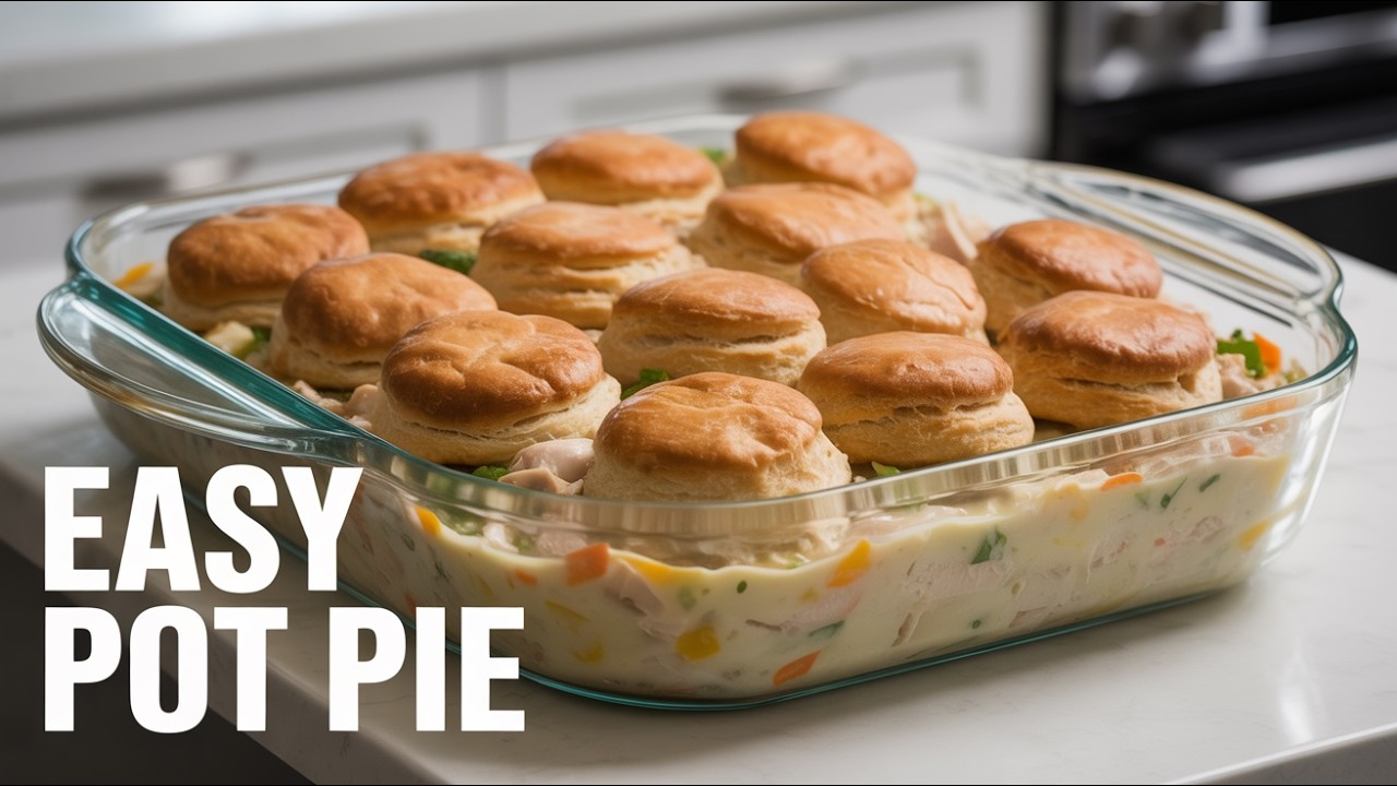Comfort Food Reemagined! Chicken Pot Pie Casserole!