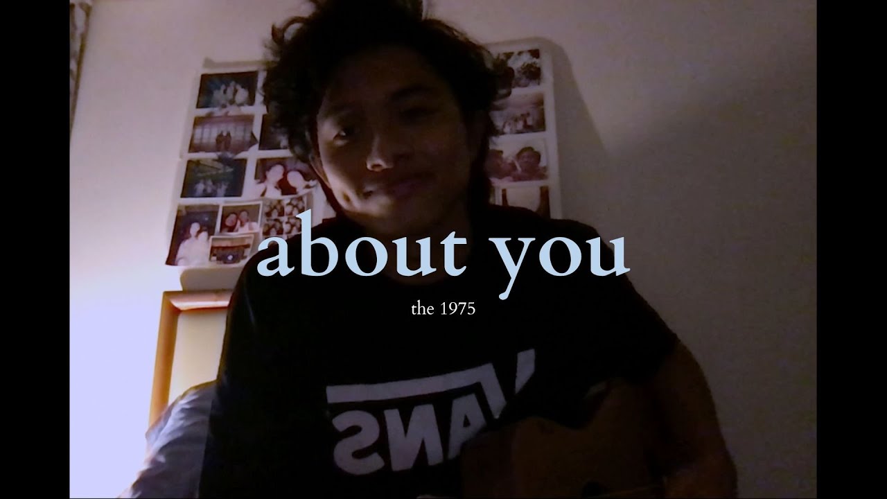 about you by the 1975 (cover)