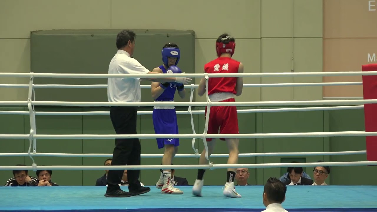 2025/3/26　全国選抜　LF級　松根朱皇　対　黒川真太郎　BOXING