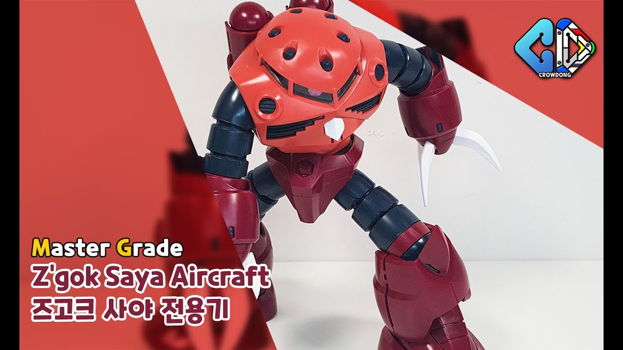 MG 즈고크 사야전용기 빠른조립 (MG Z'gok Saya Aircraft Quick Build)｜크동