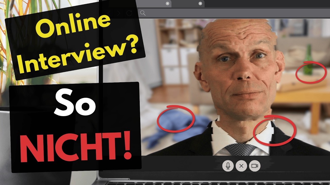 Diesen Fehler machst DU unbewusst beim Online-Interview!