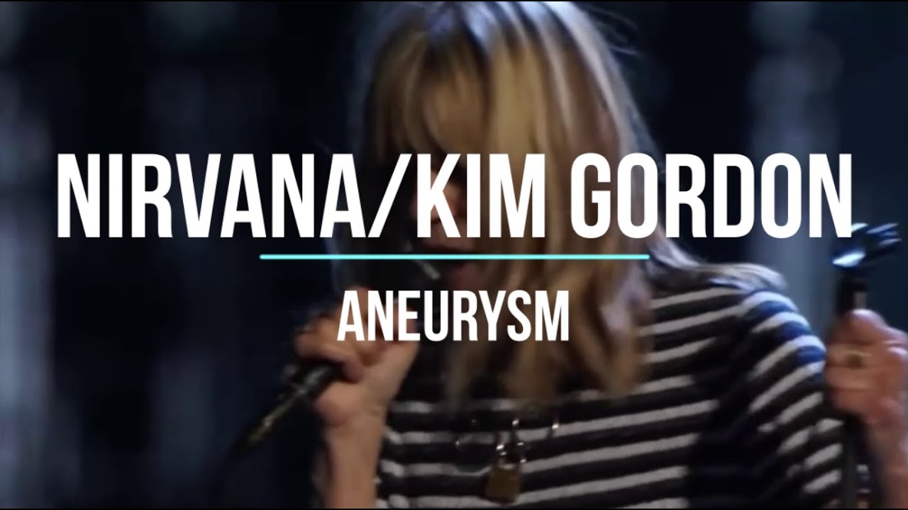 Kim Gordon & Nirvana - Aneurysm [Live at 2014 Rock Hall Induction] HD