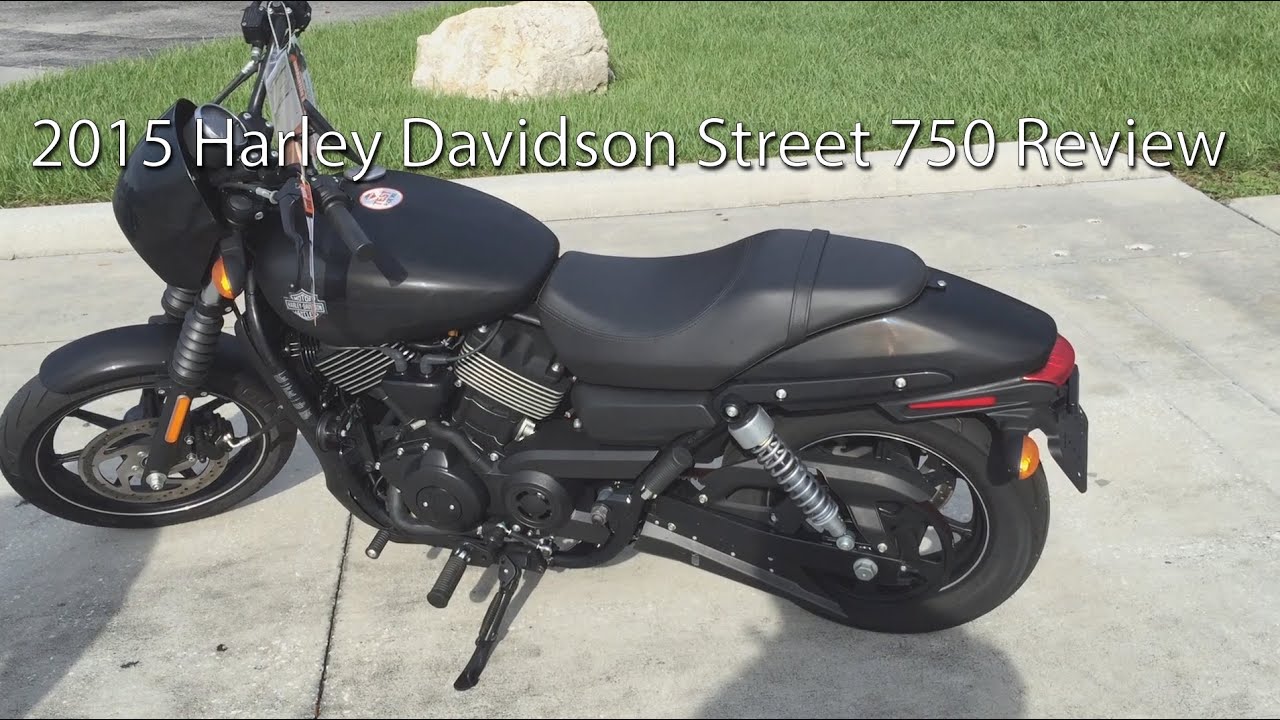 Обзор мотоцикла Harley Davidson Street 750 2015 года