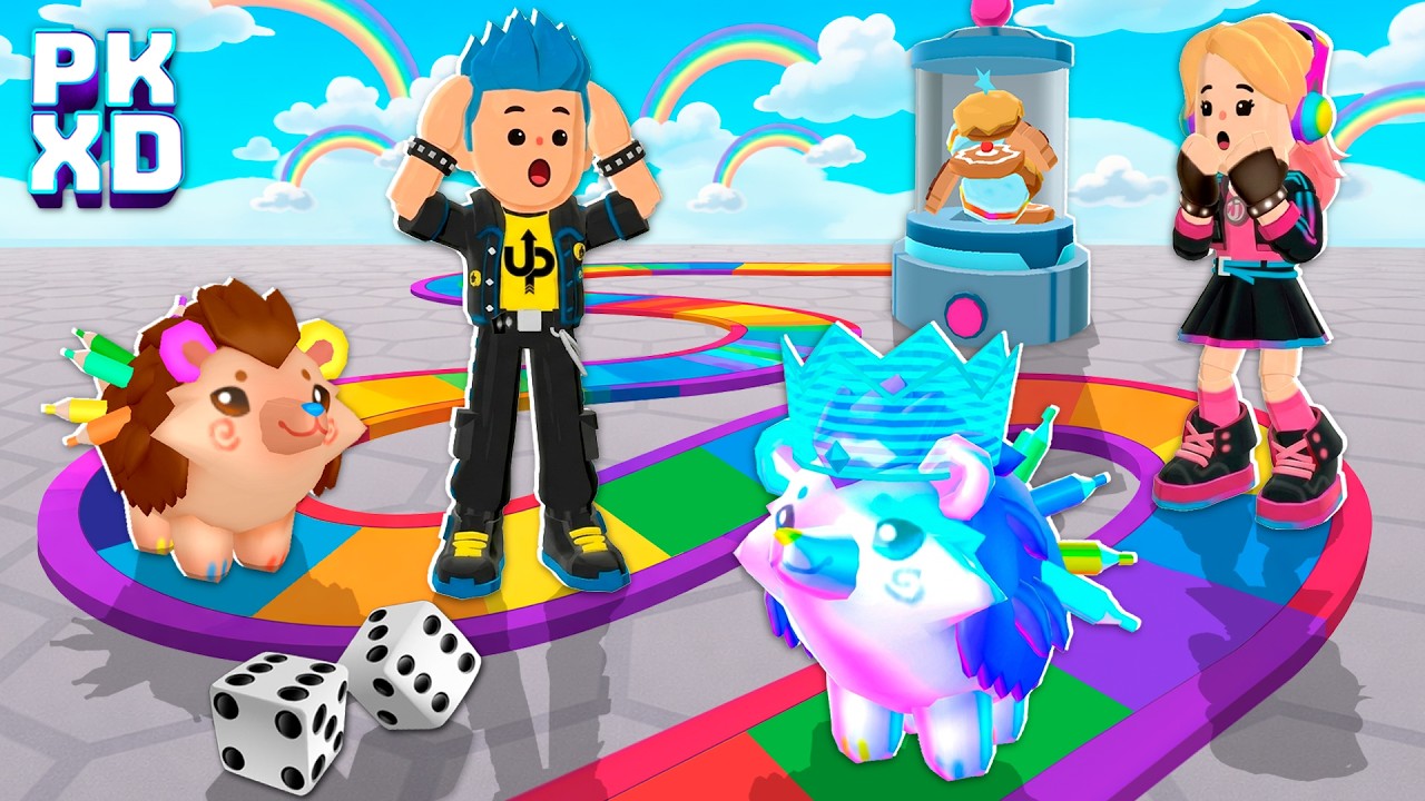 🎲 Jogo de Tabuleiro para Pets no PK XD | Código Grátis Pacote OzgusTV