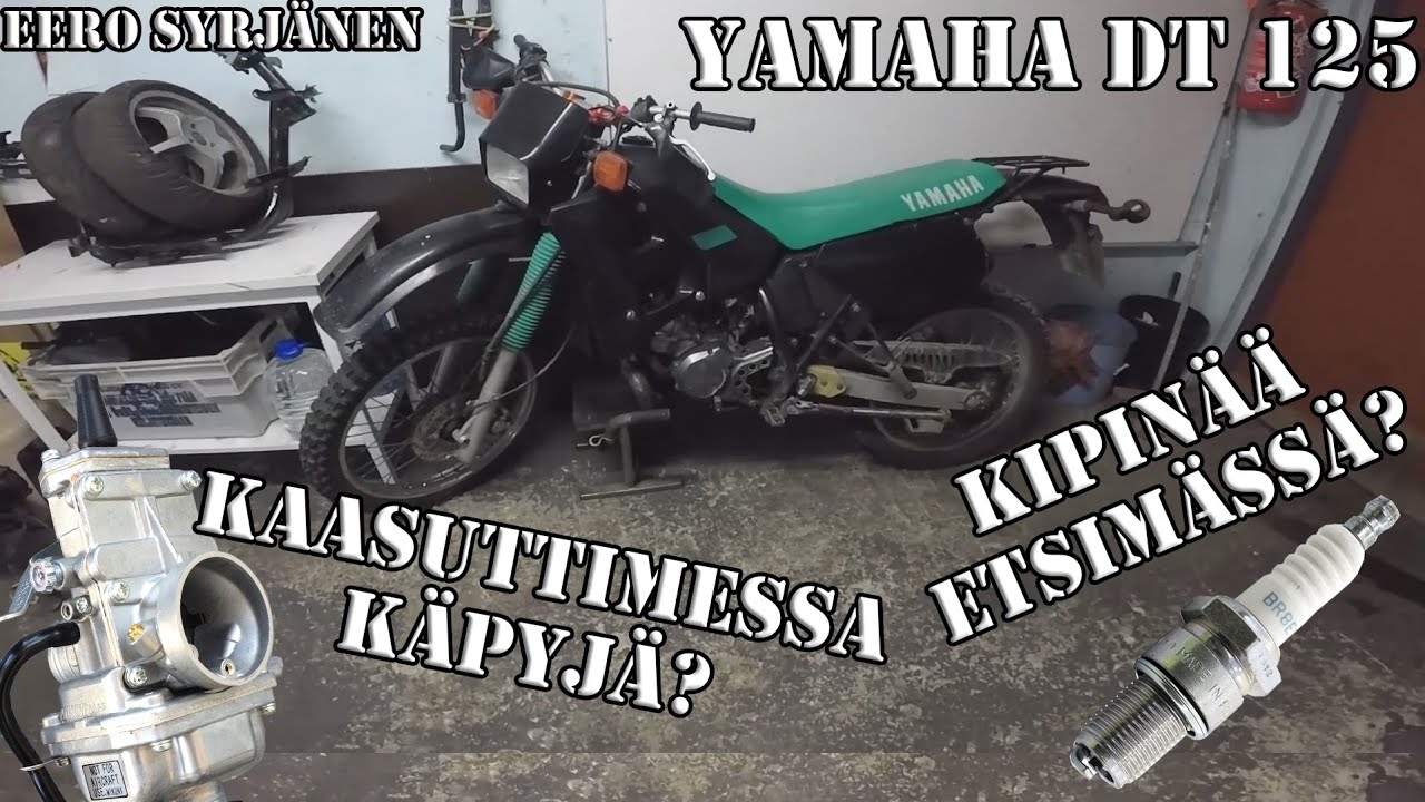 LÄHTEEKÖ DT TOIMIMAAN? || YAMAHA DT 125 || GARAGEVLOG#83