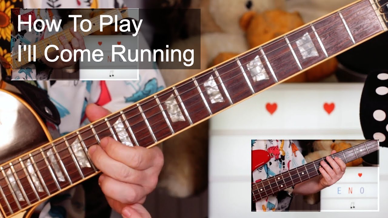 'I'll Come Running' Brian Eno & Robert Fripp Guitar & Bass Lesson