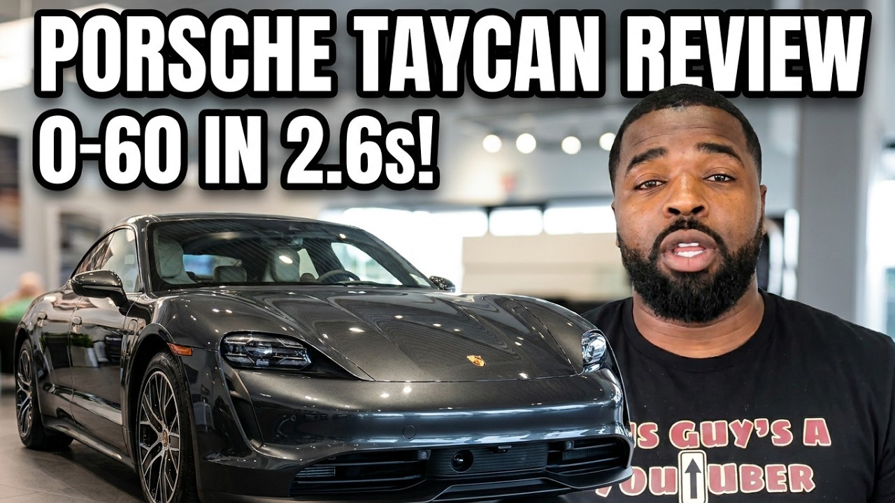 2020 PORSCHE TAYCAN - Test Drive & Review | OctaneRed_392