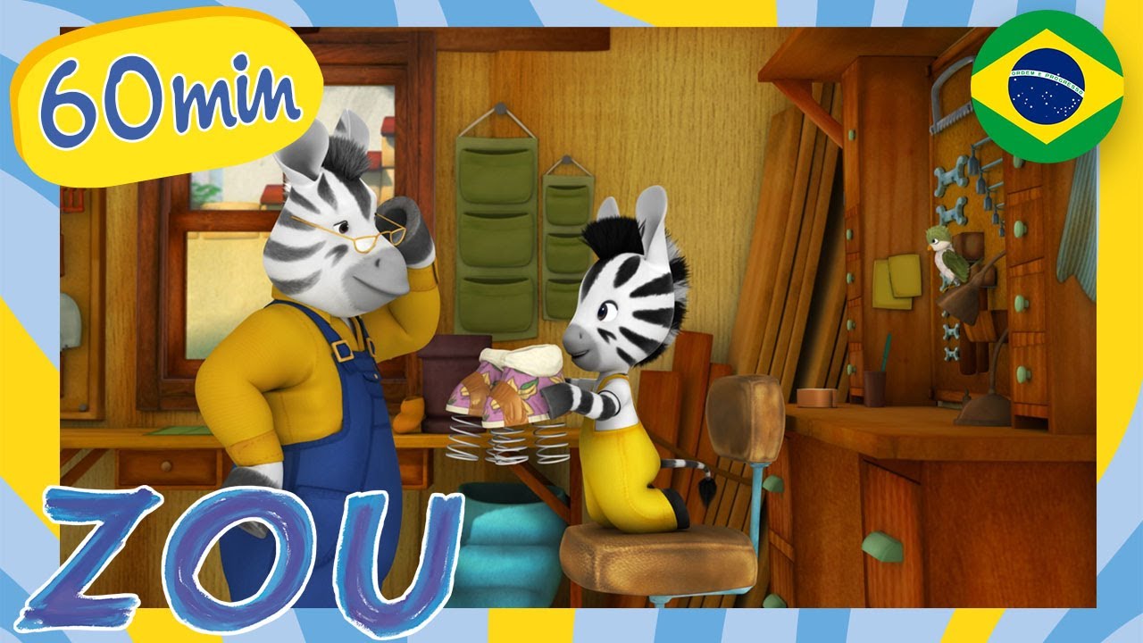 ZOU Temporada 2 em Português 🦓 NOVOS EPISODIOS 👀 Compilação 👀 Desenhos animados
