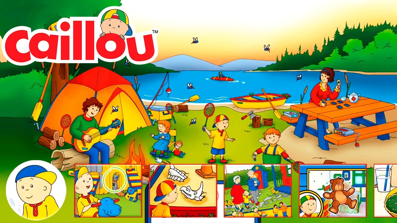 Minijuegos de CAILLOU - Budge World Gameplay [Budge Studios]