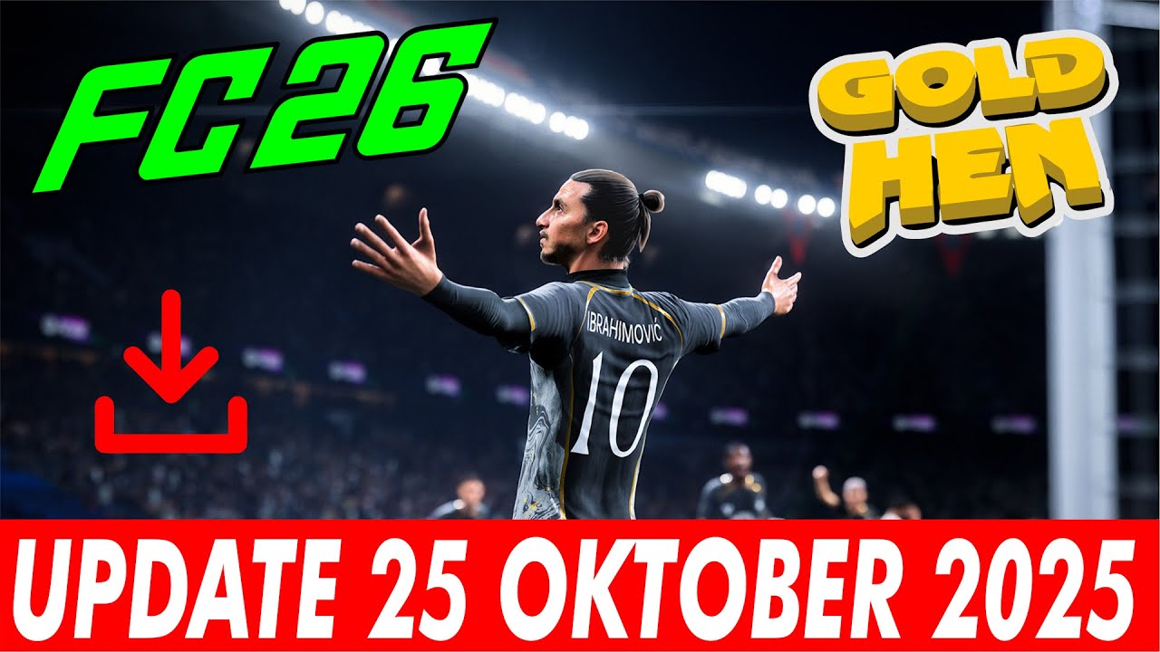 Jak zainstalować PS4 GoldHEN EA SPORTS FC 26 Zapisane dane Aktualizacja 25 października 2025 r.