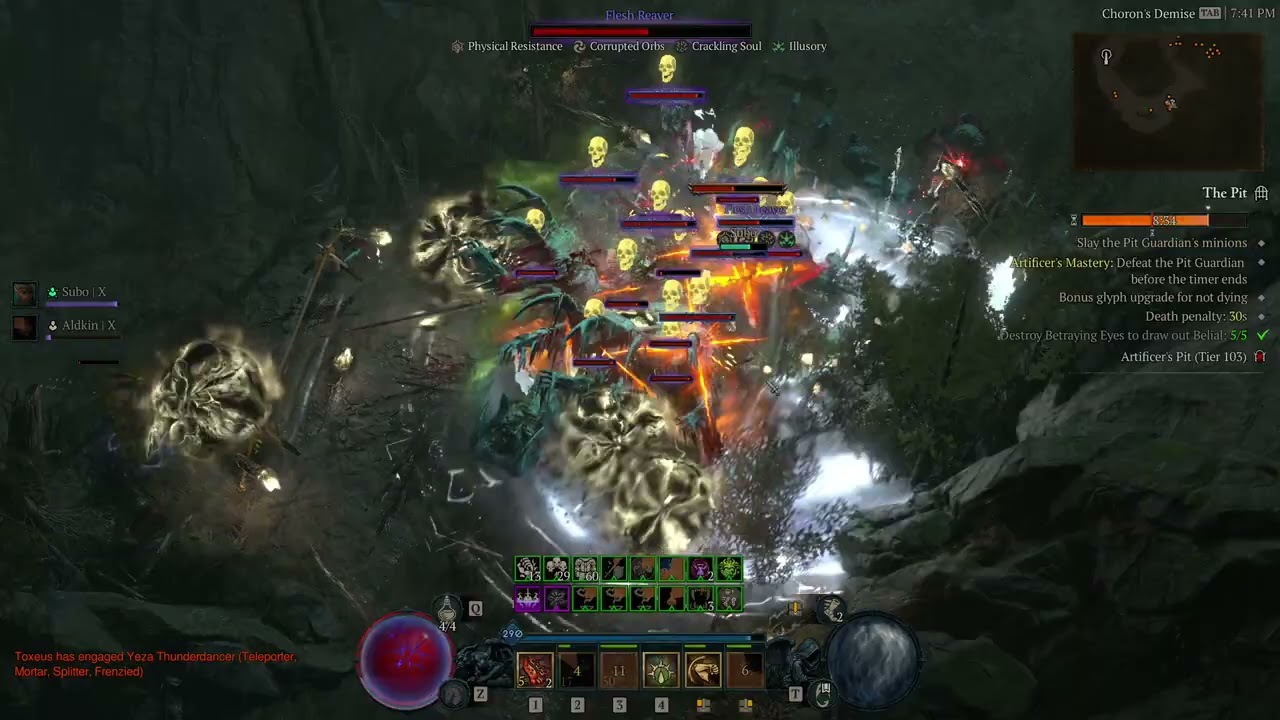 Diablo IV 2026 S11 Rocksplitter Spiritborn Pit 103