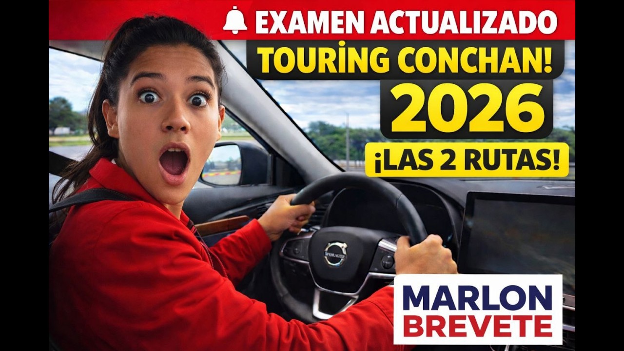 EXAMEN DE MANEJO ACTUALIZADO 2026 