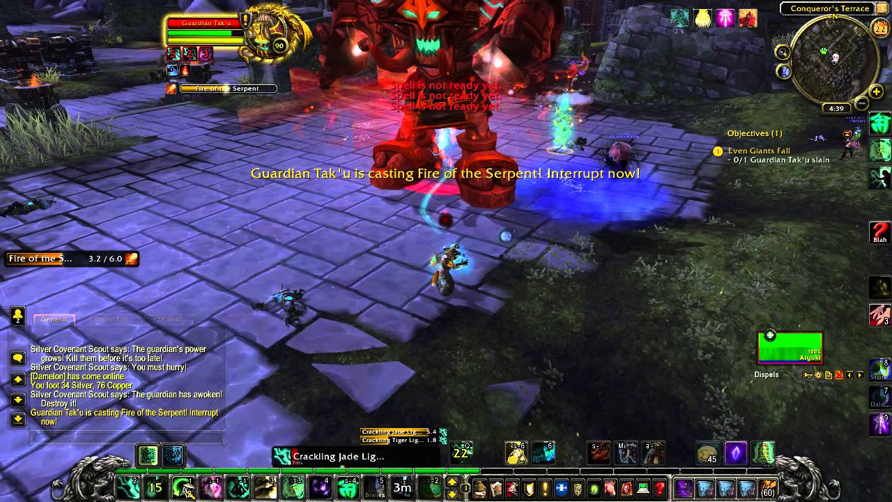 Even Giants Fall Quest - World of Warcraft Patch 5.2