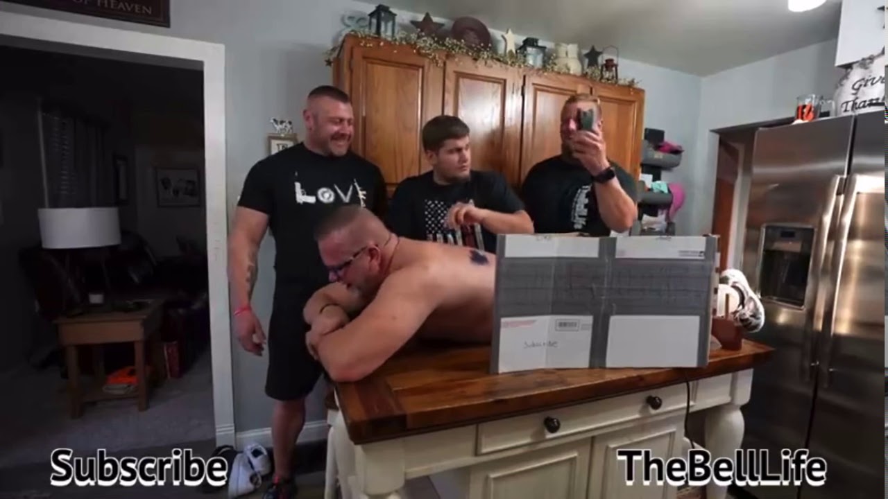 The BellLife boys waxing good friend Doug